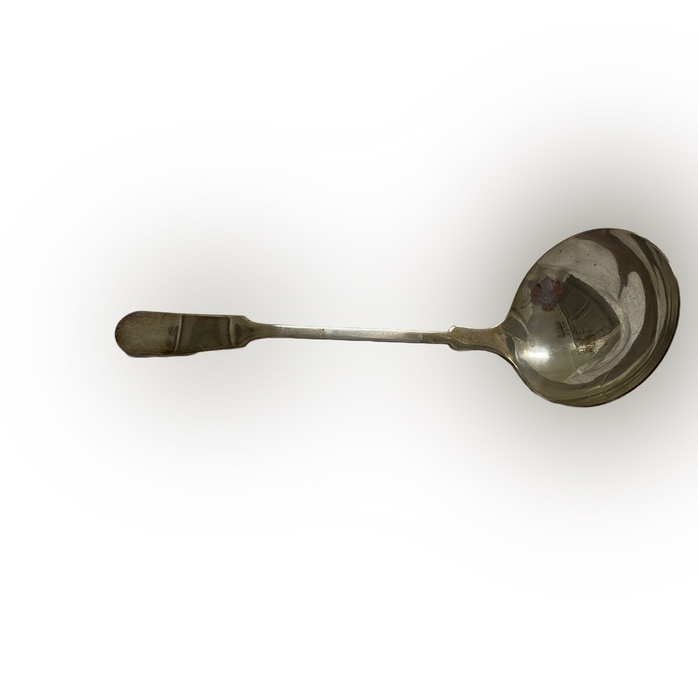 Vintage The Bailey Banks & Biddle Co.Fine Silverplate Large Soup Serving Ladle.